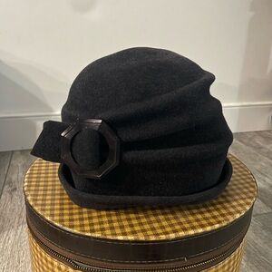 Classic Black Knit Beanie Hat